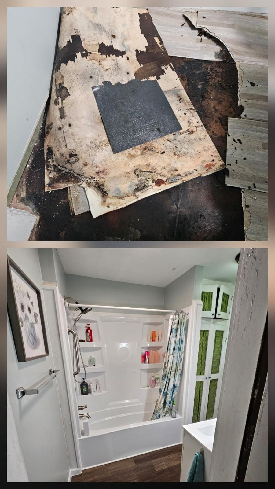 Bathroom Floor & Full Remodel