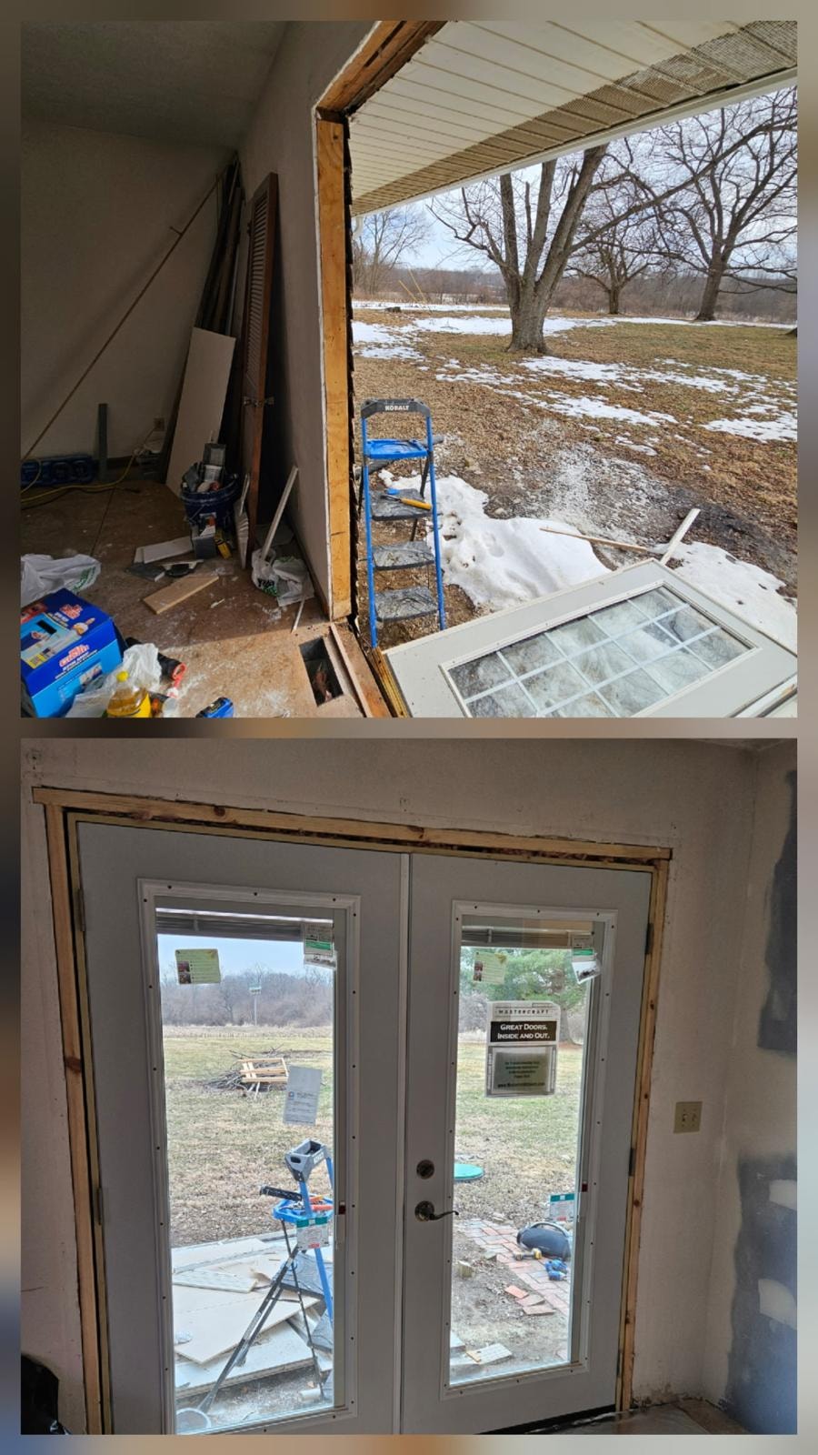 French Door Installation