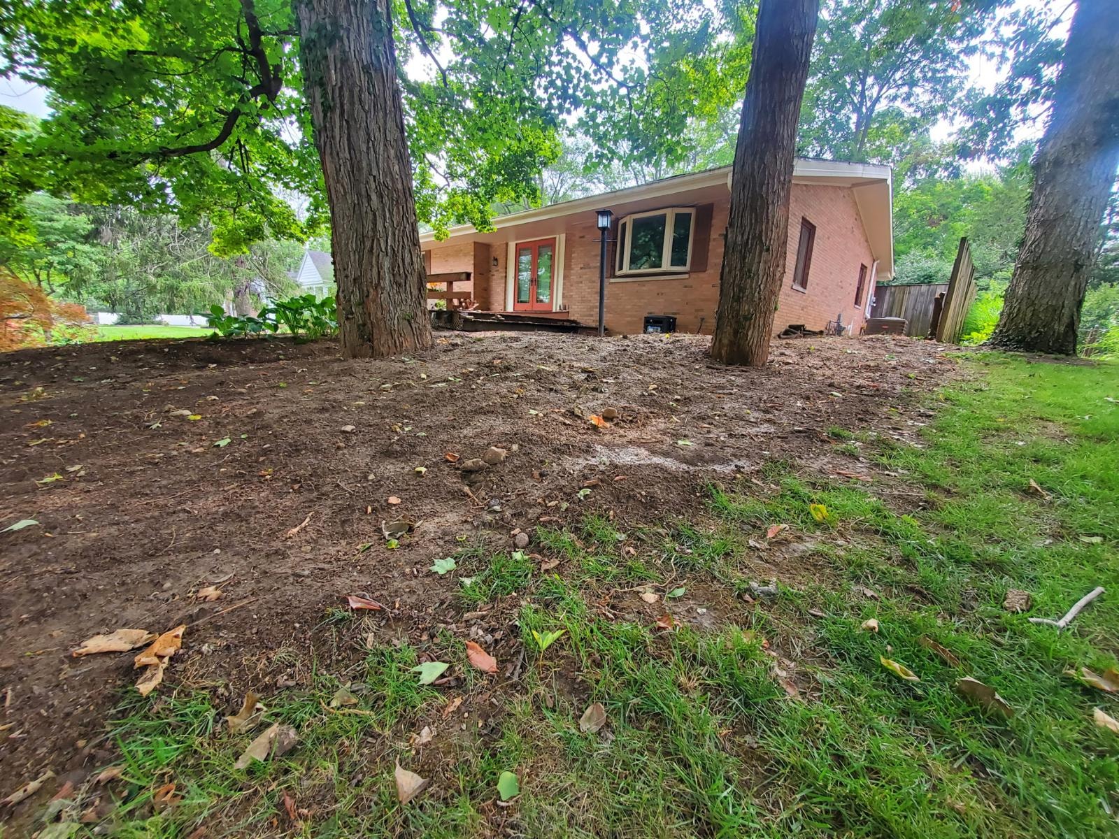 Yard Grading & Landscaping Prep